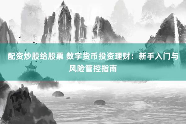 配资炒股给股票 数字货币投资理财：新手入门与风险管控指南